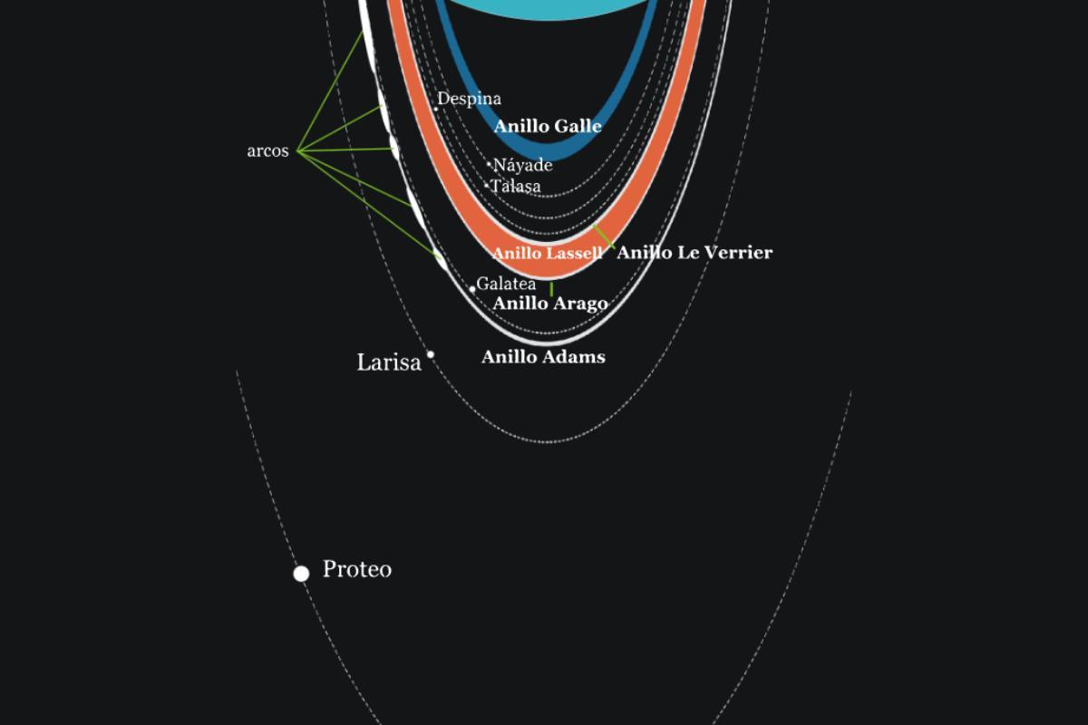 Rings of Neptune Names and Composition