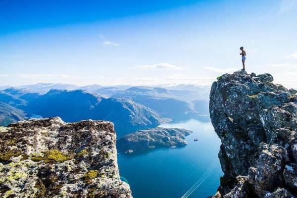 The Highest Sea Cliffs in Europe - Hornelen Cliffs (Norway)