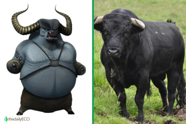 Exploring the Animals of Kung Fu Panda - Master Storming Ox (Water Buffalo)