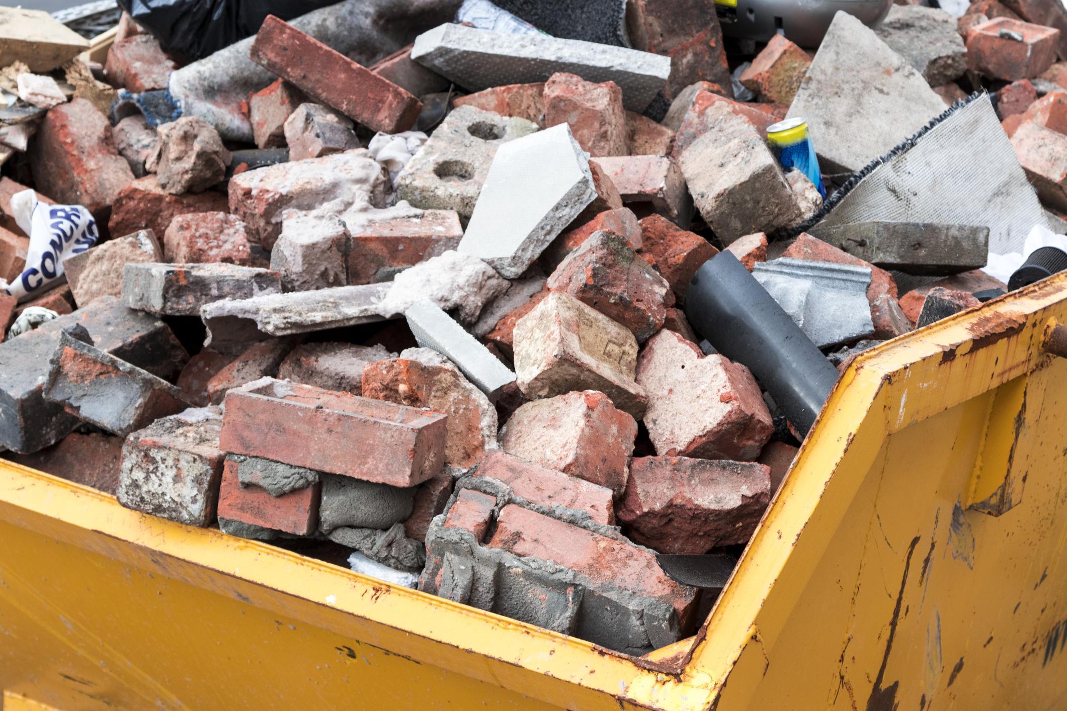 How to Get Rid of Bricks and Building Rubble Rubble Removal