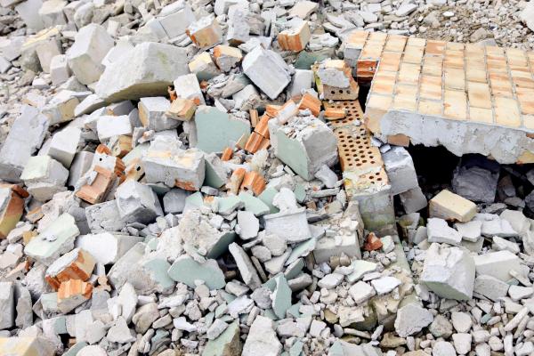 How to Get Rid of Bricks and Building Rubble - Rubble recycling