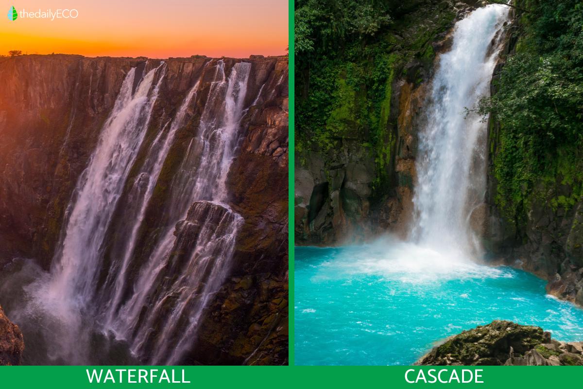 Difference Between Waterfalls and Cascades - Cascade vs. Waterfall ...